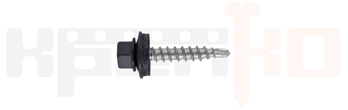 Саморезы кровельные RAL 7024